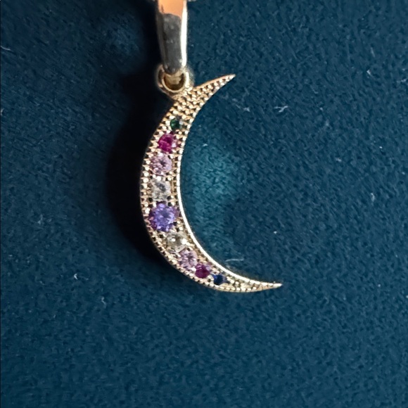 Melinda Maria 18KGP with Multiple Gemstones Necklace - Picture 1 of 4